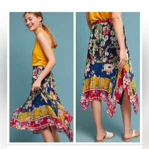 Rare Anthropologie One September Leora Floral Skirt - Size M - NWT